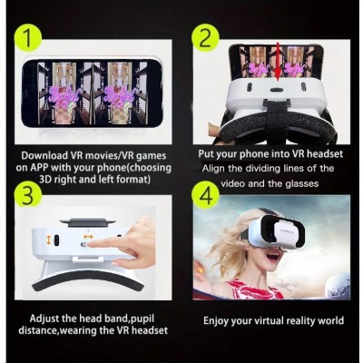 工厂直销VRSHINECONG05a千幻5代mini礼品3D魔镜vr虚拟现实眼镜图3