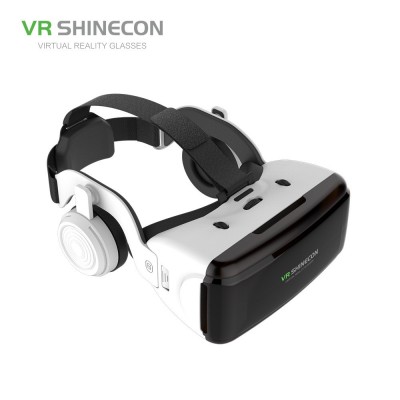 外贸爆款VR shinecon千幻魔镜G06E耳机版VR眼镜虚拟现实手机3D VR图4