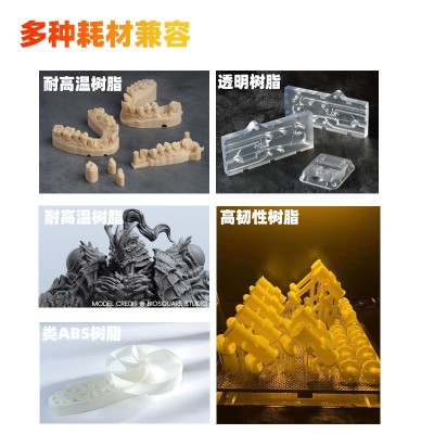 巨影PMAX工业级SLA光固化树脂3D打印机SLA-P660 高精度手办模型图4