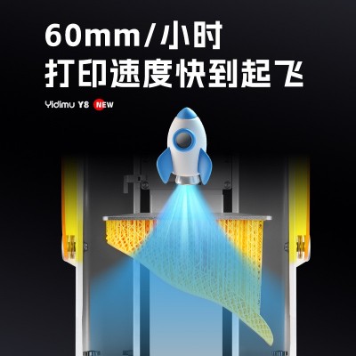 3D光固化打印机LCD8K高精度稳定性齿科动漫工业手板 桌面工业级图2