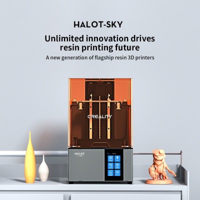 创想三维HALOT-SKY2022高精度教育牙模珠宝首饰LCD光固化3D打印机图3