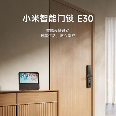 米家智能门锁E30 家用智能锁指纹密码锁 多钟开锁方式长续航门锁图3