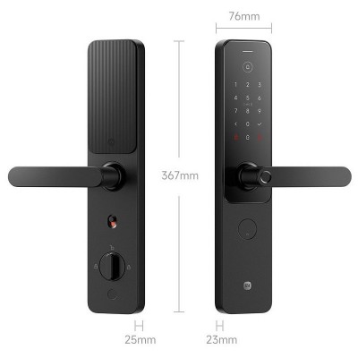 米家智能门锁E30 家用智能锁指纹密码锁 多钟开锁方式长续航门锁图5