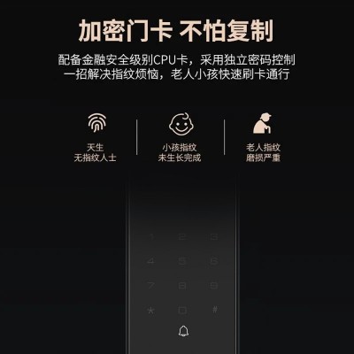 公寓锁公租房智能门锁民宿酒店出租房锁滴远程管理指纹锁密码锁图2