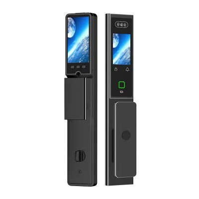 智能门锁3d人脸防盗门家用全自动指纹密码锁c级芯锁带监控摄像头图4