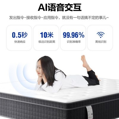 多功能智能床垫 零重力全自动电动床垫睡眠检测弹簧床垫定制工厂图3