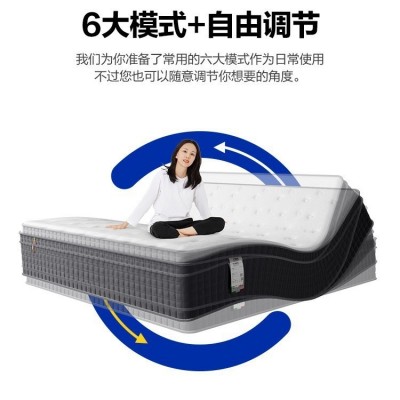 多功能智能床垫 零重力全自动电动床垫睡眠检测弹簧床垫定制工厂图4
