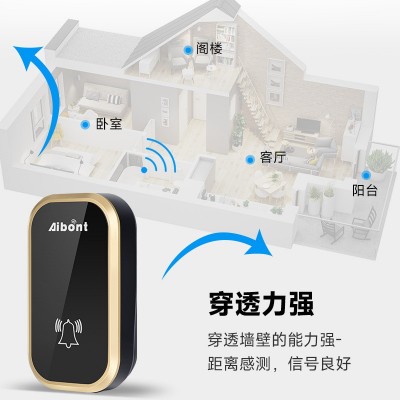 自发电门铃智能无线门铃家用远距离门铃呼叫器厂家批发跨境专供图4