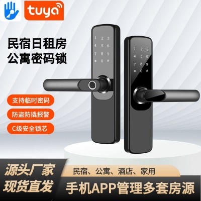 通通锁智能锁密码锁TTLOCK酒店宾馆指纹电子锁民宿日租公寓锁木门图3