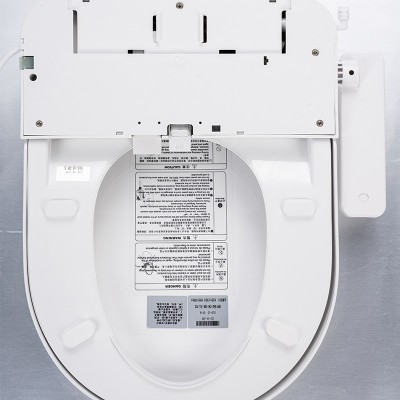 智能马桶盖板通用型座便盖加厚缓降家用马桶盖一键快拆缓降坐便盖图3