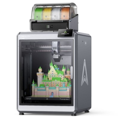创想三维新品600mm/s高速智能多色3D打印机批量生产K2plus combo图3