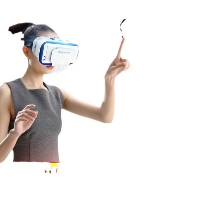 vr眼镜虚拟现实游戏电影智能手机BOX三d眼镜一体机头戴式千幻魔镜图5