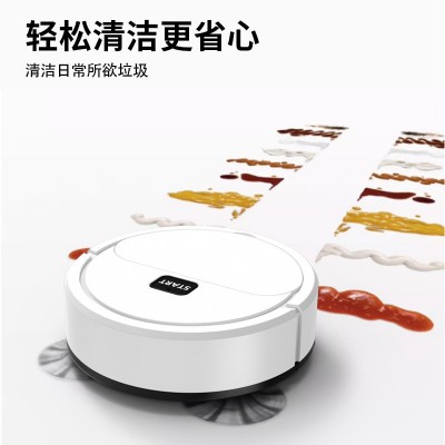 跨境直供智能家用迷你扫地机吸扫拖三合一体清洁机吸尘器厂家直销图2