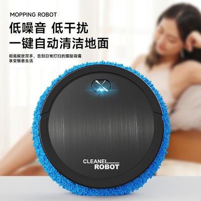 智能跨境拖地机器人全自动拖地干湿两用USB充电拖地机