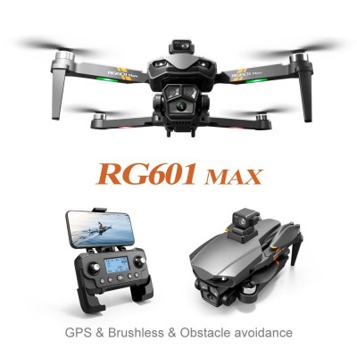 RG601MAX跨境无人机航拍GPS返航无刷遥控飞机双摄像避障飞行器图3