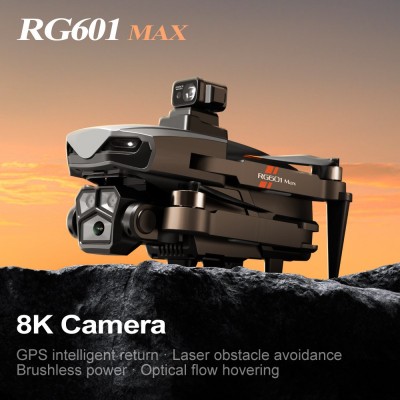 RG601MAX跨境无人机航拍GPS返航无刷遥控飞机双摄像避障飞行器图5