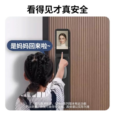 全自动指纹锁家用防盗门人脸识别智能门锁可视猫眼电子密码锁工厂图4