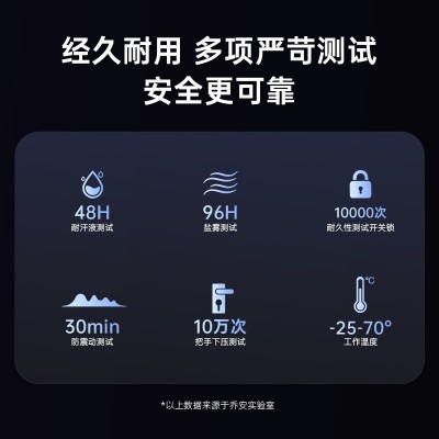 指纹门锁家用民宿密码锁智能防盗门密码电子锁指纹锁工厂一件批发图2
