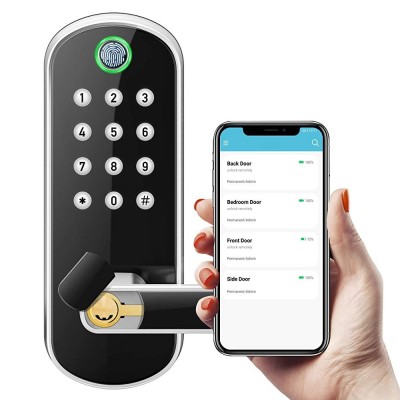 定制通通锁TTLOCK密码锁远程APP蓝牙家用公寓指纹锁 WIFI智能门锁图5