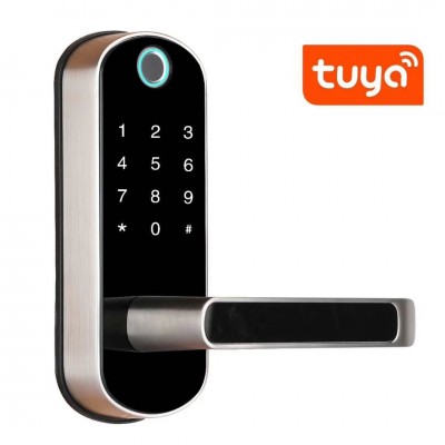 定制通通锁TTLOCK密码锁远程APP蓝牙家用公寓指纹锁 WIFI智能门锁图4