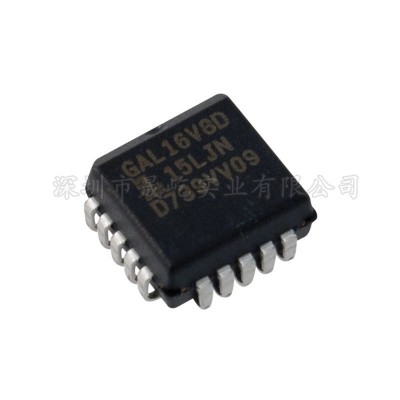 GAL16V8D-15LJ GAL16V8D 电子芯片PLCC20 全新原装