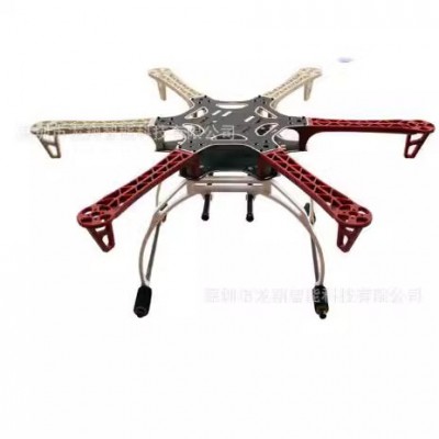 龙翔六轴飞行器550机架6旋翼多轴/F550飞火轮无人机支架配件批发