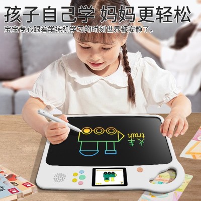 儿童益智早教带屏手写画板大屏幕启蒙学习机画板二合一智能学练机图2