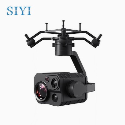 SIYI思翼 ZT30 四光吊舱 4K AI 180混合变焦广角高分热成像激光测