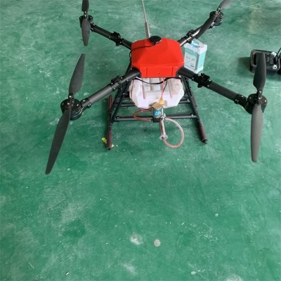 乐松高空喷漆喷涂料无人机 可推式双水泵 飞行稳定图2