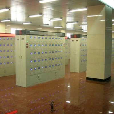 矿灯充电柜 工位独立显示 柜门式智能充电架 使用方便
