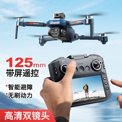 跨境遥控屏幕GT8无刷无人机高清航拍四轴飞行器遥控玩具飞机drone