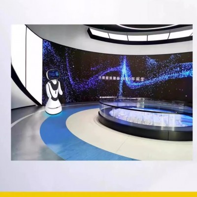 穿山甲小鱼智能迎宾酒店商务接待展厅讲解语音交互娱乐服务机器人图3