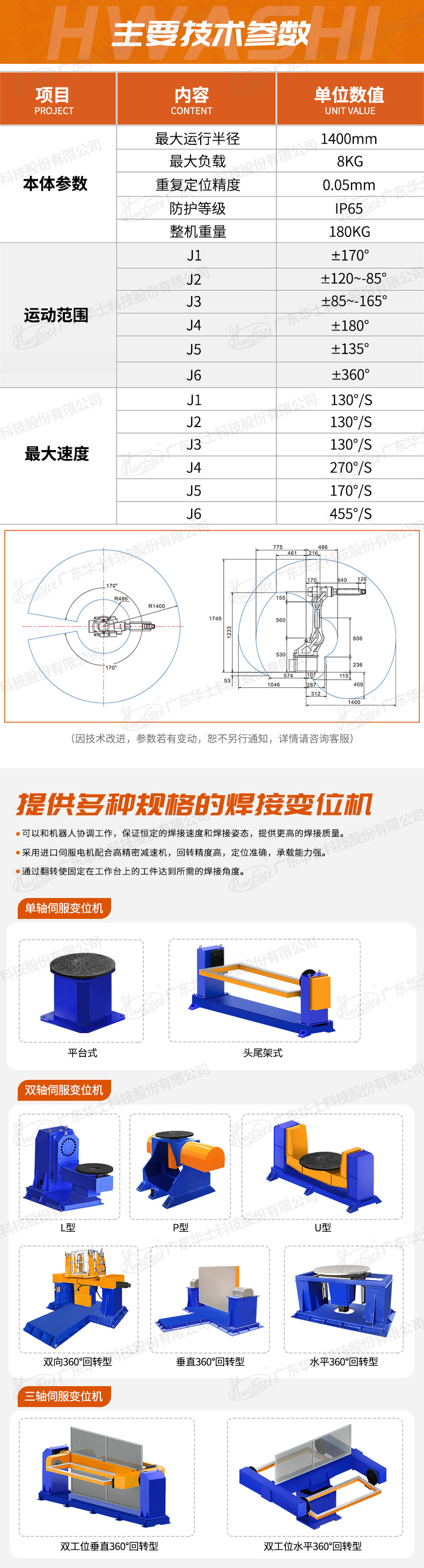 工业用六轴机械手 焊接机器人 工业机器人 自动焊接生产线定制