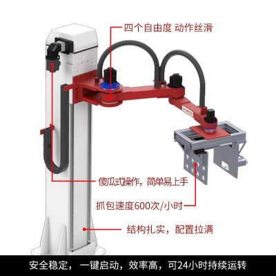 拆包机器人上下料机器人厂家供应自动码垛机立柱码垛机器人图4