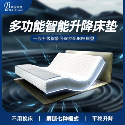 床垫多功能控制德宝寝具现代智能电动按摩零重力升降自动静音家用