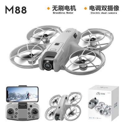 跨境新品M88无刷无人机航拍光流定位四轴飞行器外贸遥控飞机玩具图2
