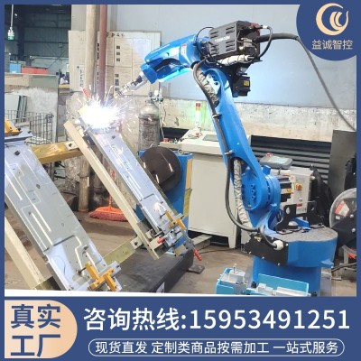 捷控 焊接机械手设备 智能焊接系统 工业焊接机器人 上 下料机械臂图4