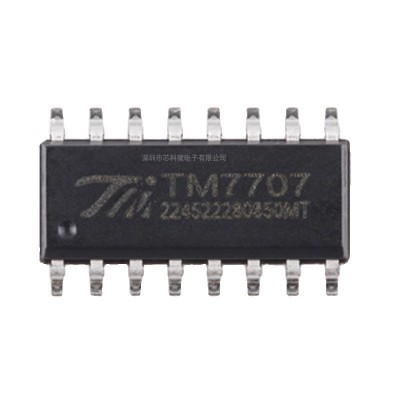 TM1650 TM1652 TM7705 TM7707 SOP-16 模拟转换器/数码管驱动芯片图5