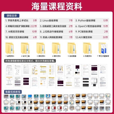 树莓派5/4B人形机器人 Python编程TonyPi Pro 追踪抓取AI视觉识别图5