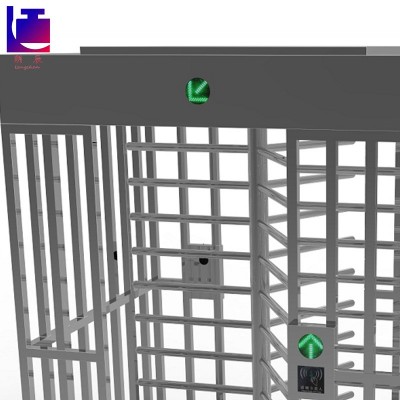 供应全高转闸人行通道旋转门 景区蓝球场转闸不锈钢单双门闸机图4
