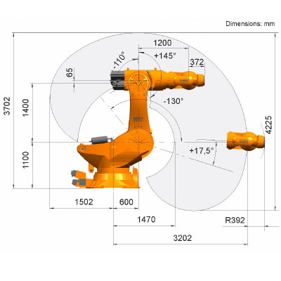 KUKA 库卡机器人 KR1000 titan 会搬运 上下料的机械手臂焊接打磨图4