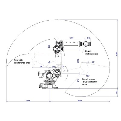 FANUC 发那科机器人 R-2000IC/210F 会焊接和搬运的工业机械手臂图4