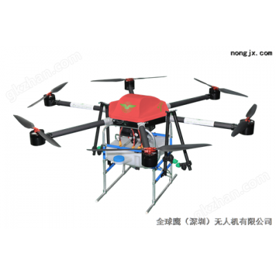 电动六旋翼负载10kg无人机