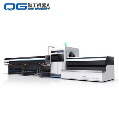 激光切管机350 数控金属切割设备 激光切割自动管材加工 勤工机器人图2