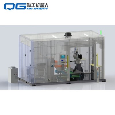 三维激光切割工作站 高精准切管 开孔镂空雕花无毛刺 勤工机器人图2