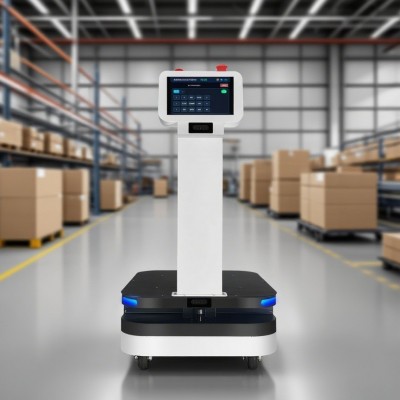 AGV小车运输加长搬运物流送物机器人配送车间物料工业机器人图3