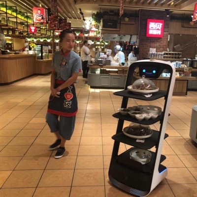 送餐机器人 上菜机器人 配送机器人 送菜机器人 服务机器人图5