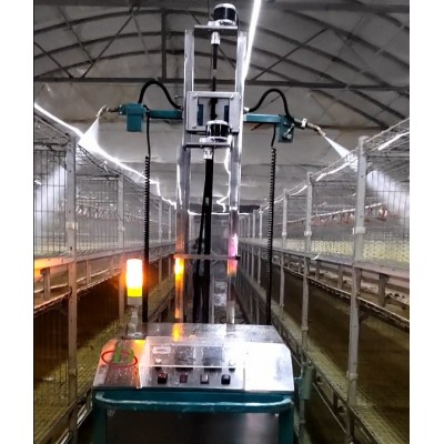 鼎大 升降版 鸡舍清洗机器人 大型肉鸡青年鸡养殖场专用清洗设备图4