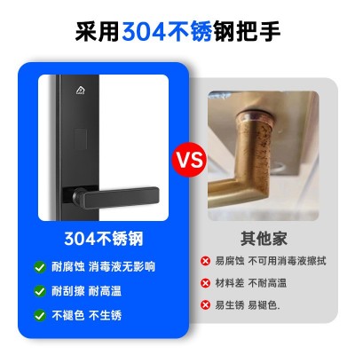 创佳酒店门锁宾馆刷卡锁智能锁酒店磁卡锁电子锁感应锁酒店刷卡锁