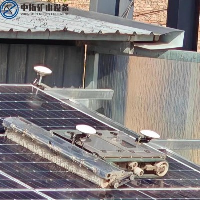 全自动智能光伏清洗机器人太阳能板清洗设备手机可操作无人值守图4